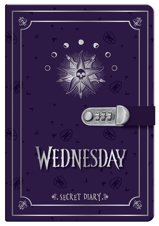 ΣΗΜΕΙΩΜΑΤΑΡΙΟ ΒΙΒΛΙΟΔΕΤΗΜΕΝΟ ΜΕ ΚΛΕΙΔΙ WEDNESDAY 15x22cm 100φ ΜΕ ΓΡΑΜΜΕΣ BZXPNB0006