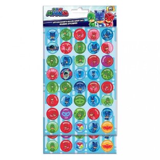 ΑΥΤΟΚΟΛΛΗΤΑ ΕΠΙΒΡΑΒΕΥΣΗΣ 80τεμ 2φ PJ MASKS 484265