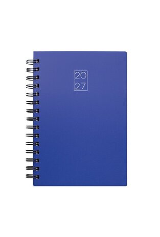 2027 ΗΜΕΡΟΛΟΓΙΟ ΗΜΕΡΗΣΙΟ ΣΠΙΡΑΛ 17x24cm PP ΜΠΛΕ ΗΛΕΚΤΡΙΚ 72024 (ΛΙΝΑΡΔΑΤΟΣ)
