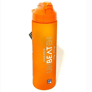 ΠΑΓΟΥΡΙ ΠΛΑΣΤΙΚΟ GIPTA TRITAN BEAT 630ml ΜΕ ΚΑΛΑΜΑΚΙ ΚΑΙ ΚΑΠΑΚΙ ΑΣΦΑΛΕΙΑΣ ΠΟΡΤΟΚΑΛΙ K7512