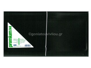 PREMIUM ΝΤΟΣΙΕ ΦΥΣΑΡΜΟΝΙΚΑ ΓΡΑΜΜΑΤΙΟΘΗΚΗ 26Χ14 13 ΘΕΣΕΩΝ ΜΕ ΛΑΣΤΙΧΟ ΕΠΙΤΑΓΩΝ ΜΑΥΡΟ 29482
