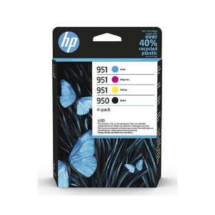 HP 950 BLACK 951 YELLOW 951 MAGENTA 951 CYAN COMBO 4PACK