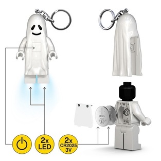 LEGO MINIFIGURES GHOST ΜΠΡΕΛΟΚ ΜΕ ΦΑΚΟ