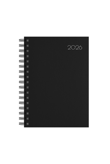 2026 ΗΜΕΡΟΛΟΓΙΟ ΗΜΕΡΗΣΙΟ ΣΠΙΡΑΛ 17x24cm TEMPUS ΜΑΥΡΟ 62014 (ΛΙΝΑΡΔΑΤΟΣ)