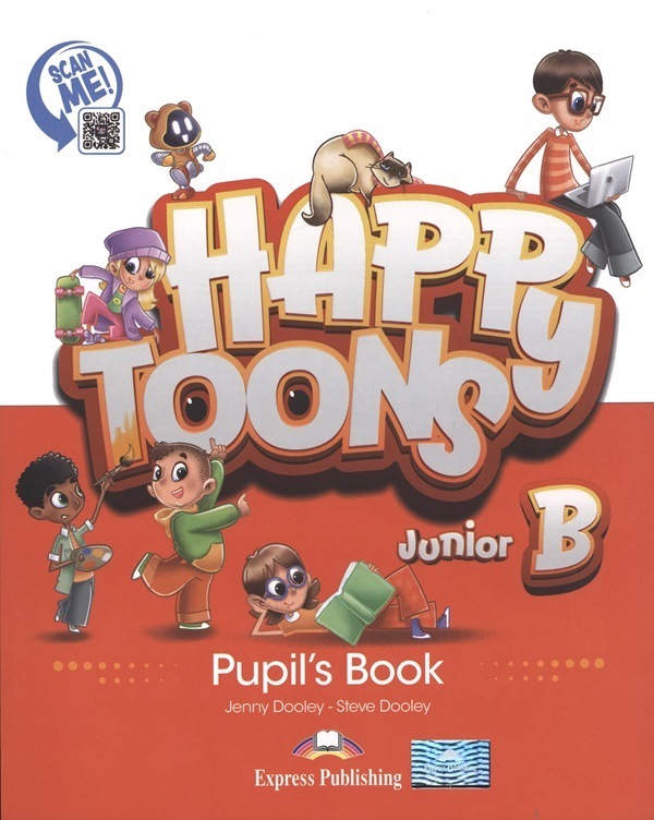 HAPPY TOONS JUNIOR B STUDENT BOOK (WITH DIGIBOOK APP)
