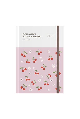 2027 ΗΜΕΡΟΛΟΓΙΟ ΗΜΕΡΗΣΙΟ 12x17cm PATTERN d ΚΕΡΑΣΙΑ ΜΕ ΛΑΣΤΙΧΟ ΚΑΙ ΣΤΗΛΟΘΗΚΗ 72902 (ΛΙΝΑΡΔΑΤΟΣ)
