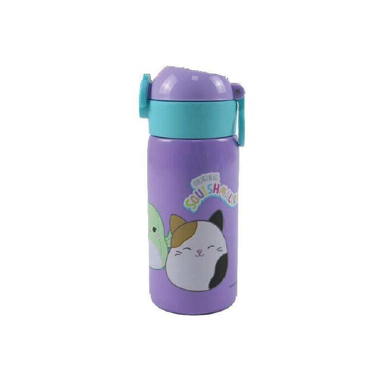 GIM ΠΑΓΟΥΡΙ ΑΝΟΞΕΙΔΩΤΟ ΜΕ ΚΑΛΑΜΑΚΙ 500ml SQUISHMALLOWS 574 20245