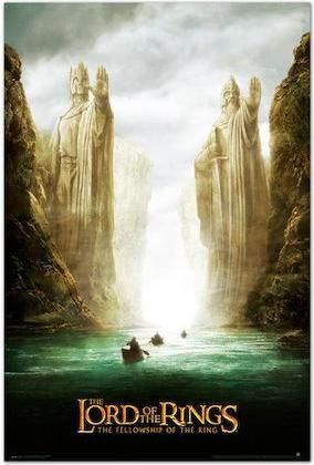 ΔΙΑΚΟΣΜΗΤΙΚΗ ΑΦΙΣΑ THE LORD OF THE RINGS ARGONATH 61x91,5cm GPE5633 (81)