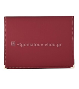 VIVIAN PLAST ΣΟΥΜΕΝ ΓΡΑΦΕΙΟΥ ΔΙΠΛΟ 34,5x46,5cm ΜΠΟΡΝΤΩ