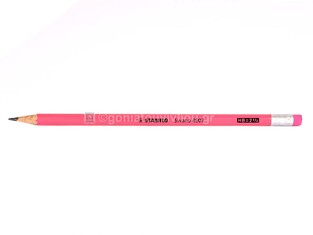 STABILO ΜΟΛΥΒΙ ΜΕ ΓΟΜΑ NEON ΦΩΣΦΟΡΙΖΕ ΦΟΥΞΙΑ HB 4907