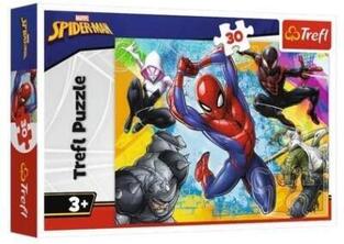 TREFL ΠΑΖΛ 30τεμ MARVEL SPIDERMAN S COLOURS 18307
