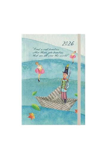 2026 ΗΜΕΡΟΛΟΓΙΟ ΗΜΕΡΗΣΙΟ 14x21cm FAIRYTALE b ΤΟ ΜΟΛΥΒΕΝΙΟ ΣΤΡΑΤΙΩΤΑΚΙ ΜΕ ΛΑΣΤΙΧΟ 62073 (ΛΙΝΑΡΔΑΤΟΣ)