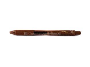 PENTEL ΣΤΥΛΟ ΜΕ ΚΟΥΜΠΙ ENERGEL 0.7mm ΚΑΦΕ BL107E