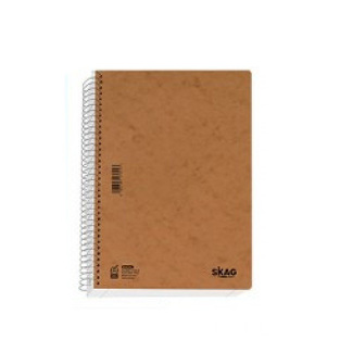 SKAG ΤΕΤΡΑΔΙΟ ΣΠΙΡΑΛ A4 (21x29,7cm) 5 ΘΕΜΑΤΩΝ 150φ ΠΡΕΣΠΑΝ PRESPAN STYLE  ΠΕΡΦΟΡΕ ΚΑΦΕ 124898