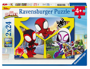 RAVENSBURGER ΠΑΖΛ 2Χ24τεμ MARVEL SPIDEY AND HIS AMAZING FRIENDS 05729