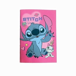 GIM ΣΗΜΕΙΩΜΑΤΑΡΙΟ A5 (14,8x21cm) 30φ ΜΕ ΓΡΑΜΜΕΣ STITCH ΡΟΖ 342 00005