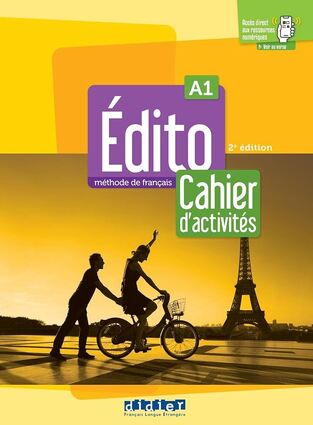 EDITO A1 CAHIER (AVEC MP3 ET DVD) (NOUVELLE EDITION 2022)