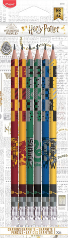 MAPED HARRY POTTER ΣΕΤ ΜΟΛΥΒΙΑ HB 4 ΧΡΩΜΑΤΑ 6τεμ 851701