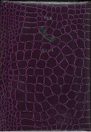 ΕΥΡΕΤΗΡΙΟ ΤΗΛΕΦΩΝΩΝ 11x17cm EXECUTIVE CROCO 128φ ΜΩΒ 2007804 (THE WRITING FIELDS)