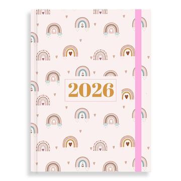 2026 ΗΜΕΡΟΛΟΓΙΟ ΗΜΕΡΗΣΙΟ 14x20cm RIVER ΜΕ ΛΑΣΤΙΧΟ ΜΠΕΖ 587115 (TESORO)