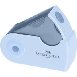 FABER CASTELL ΞΥΣΤΡΑ MINI SLEEVE SINGLE HOLE BOX ΓΑΛΑΖΙΑ SKY BLUE 182774