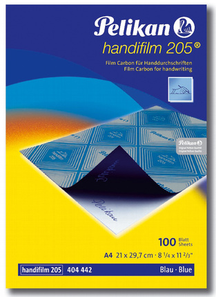 PELIKAN ΚΑΡΜΠΟΝ ΠΛΑΣΤΙΚΟ HANDIFILM 205 ΜΠΛΕ
