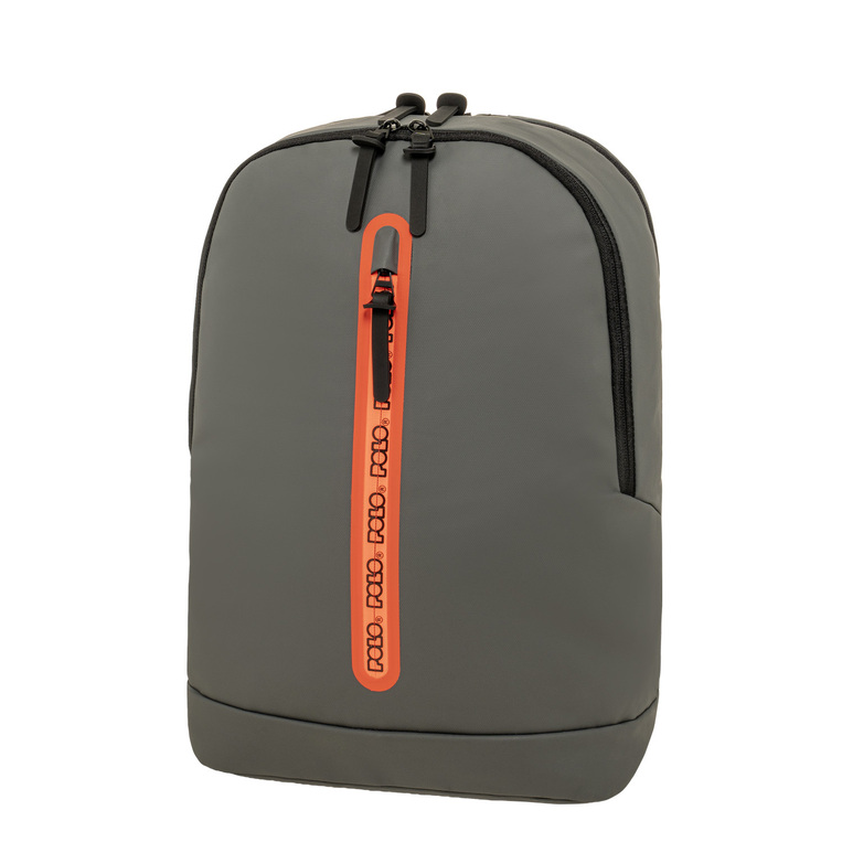 POLO ΤΣΑΝΤΑ ΣΑΚΙΔΙΟ ΠΛΑΤΗΣ VERTZIP ΓΚΡΙ 18lt 902079 2200