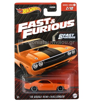MATTEL ΑΥΤΟΚΙΝΗΤΑΚΙ HOT WHEELS 70 DODGE HEMI CHALLENGER HNR88