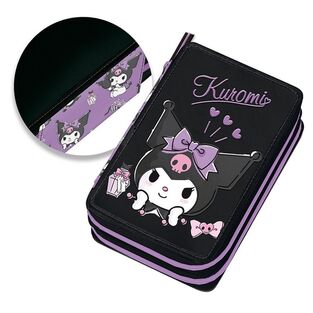 SANRIO ΚΑΣΕΤΙΝΑ ΤΕΤΡΑΓΩΝΗ ΔΙΠΛΗ ΓΕΜΑΤΗ SKETCH KUROMI 252331