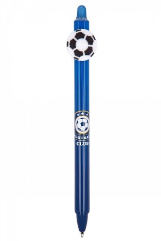 COLORING SCHOOL ΣΤΥΛΟ ΠΟΥ ΣΒΗΝΕΙ 0.5mm FOOTBALL ΜΠΛΕ ΣΚΟΥΡΟ 17309