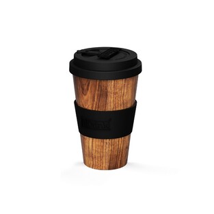 I TOTAL I DRINK ΚΟΥΠΑ ΑΠΟ ΑΝΑΚΥΚΛΩΜΕΝΟ ΠΛΑΣΤΙΚΟ 435ml ID5007 ΟΨΗ ΞΥΛΟΥ ΣΕ ΚΑΦΕ ΧΡΩΜΑ