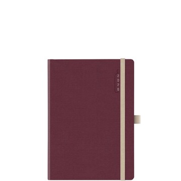 2026 ΗΜΕΡΟΛΟΓΙΟ ΗΜΕΡΗΣΙΟ ΚΡΕΜ 14,5x20,5cm OCEANO ECO PLUS ΜΠΟΡΝΤΩ ΜΕ ΛΑΣΤΙΧΟ ΚΑΙ ΣΤΥΛΟΘΗΚΗ 691KY328 (ΘΕΟΦΥΛΑΚΤΟΣ)