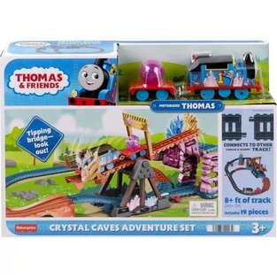 MATTEL FISHER PRICE THOMAS THE TRAIN ΠΕΡΙΠΕΤΕΙΑ ΣΤΗ ΣΠΗΛΙΑ ΤΩΝ ΚΡΥΣΤΑΛΛΩΝ HMC28