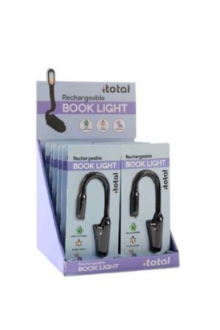 I TOTAL BOOK LIGHT ΦΑΚΟΣ ΓΙΑ ΔΙΑΒΑΣΜΑ ΕΠΑΝΑΦΟΡΤΙΖΟΜΕΝΟΣ ΜΕ USB XL2807