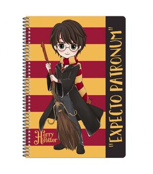 GRAFFITI HARRY POTTER ΤΕΤΡΑΔΙΟ ΣΠΙΡΑΛ 17x25cm 2 ΘΕΜΑΤΩΝ 60φ BABY HARRY 22402