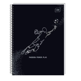 INTERDRUK ΤΕΤΡΑΔΙΟ ΣΠΙΡΑΛ 17x25cm 2 ΘΕΜΑΤΩΝ 60φ METALLIC SPORT ΤΕΡΜΑΤΟΦΥΛΑΚΑΣ