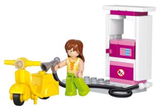 SLUBAN ΠΑΙΔΙΚΟ ΠΑΙΧΝΙΔΙ ΜΕ ΤΟΥΒΛΑΚΙΑ B0518 GIRLS DREAM FILLING STATION 37pcs