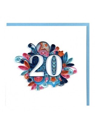 TENDANCES PETITS PETALES ΕΥΧΕΤΗΡΙΑ ΚΑΡΤΑ 15x15cm PP42C ΓΙΑ ΤΑ 20α ΓΕΝΕΘΛΙΑ