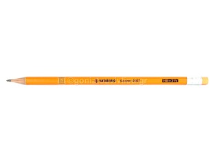 STABILO ΜΟΛΥΒΙ ΜΕ ΓΟΜΑ NEON ΦΩΣΦΟΡΙΖΕ ΠΟΡΤΟΚΑΛΙ HB 4907
