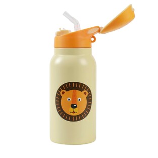 I TOTAL I DRINK ΠΑΓΟΥΡΙ ΘΕΡΜΟΣ ΜΕ ΚΑΛΑΜΑΚΙ 350ml ANIMALS ΛΙΟΝΤΑΡΙ ID0510