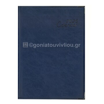 2025 ΗΜΕΡΟΛΟΓΙΟ ΗΜΕΡΗΣΙΟ ΥΠΟΚΙΤΡΙΝΟ 17x24cm ΜΠΛΕ ΣΕ ΘΗΚΗ 01 (ΠΛΑΝΟΓΡΑΜΜΑ)