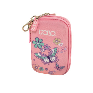 POLO ΜΠΡΕΛΟΚ MINI ΠΟΡΤΟΦΟΛΙ CLIP N ZIP BUTTERFLY 927006SET 0000
