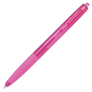 PILOT ΣΤΥΛΟ ΜΕ ΚΟΥΜΠΙ SUPER GRIP G MEDIUM 1.0mm ΡΟΖ