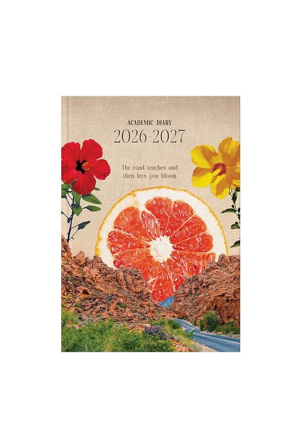2026 2027 ΗΜΕΡΟΛΟΓΙΟ ΑΚΑΔΗΜΑΙΚΟ ΗΜΕΡΗΣΙΟ 14x21cm ACADEMIC ROADS c THE ROAD TEACHES AND THEN LETS YOU BLOOM 77133 (ΛΙΝΑΡΔΑΤΟΣ)