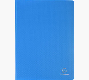 EXACOMPTA ΣΟΥΠΛ ΠΛΑΣΤΙΚΟ ΜΑΛΑΚΟ Α4 (21x29,7cm) 80φ ΜΠΛΕ 8580E