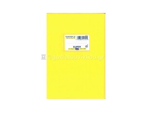 SKAG ΤΕΤΡΑΔΙΟ ΕΞΗΓΗΣΗ ΠΛΑΣΤΙΚΗ 17x25cm 50φ ΡΙΓΕ ΚΙΤΡΙΝΗ 217514