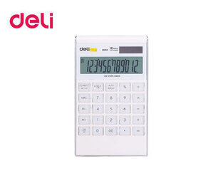 DELI ΑΡΙΘΜΟΜΗΧΑΝΗ ΠΛΑΚΕ ΜΕΓΑΛΗ 12 ΨΗΦΙΩΝ ΛΕΥΚΗ 1211