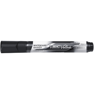 BIC ΜΑΡΚΑΔΟΡΟΣ ΑΣΠΡΟΠΙΝΑΚΑ VELLEDA ΜΑΥΡΟΣ
