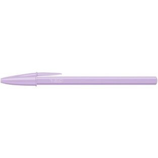 BIC ΣΤΥΛΟ CRISTAL PASTEL ΜΩΒ ΜΠΛΕ ΓΡΑΦΗ 1.0mm 302550
