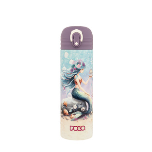 POLO ΠΑΓΟΥΡΙ ΘΕΡΜΟΣ STAINLESS STEEL JUNIOR 500ml MERMAID 949033